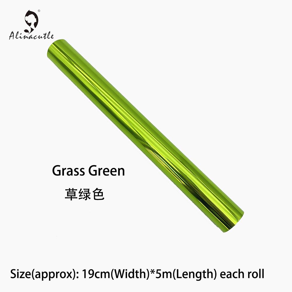 5M(длина)X19CM(Ширина) Фольгированная пленка с реактивным тонером, упаковка из ПВХ-трубки, можно использовать с ламинатором, бумажная голографическая переводная фольга