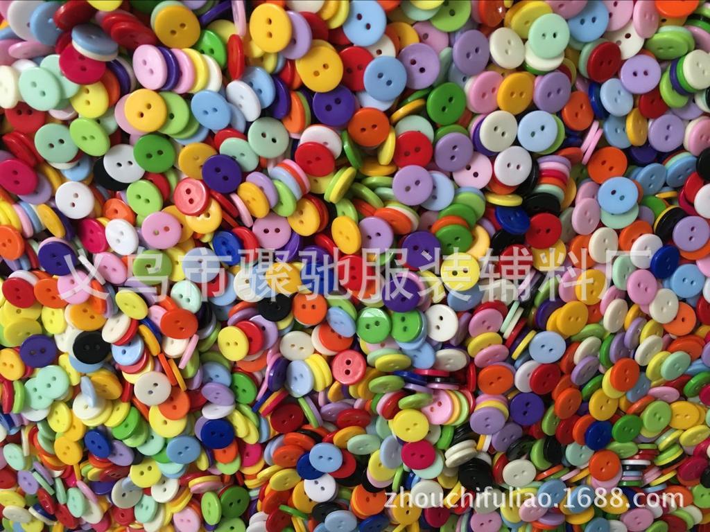 Красочные пуговицы из смолы с двумя ушками для хлеба, пуговицы для детской одежды, пуговицы для детского сада своими руками