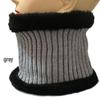 Unisex Thick Velvet Knit Neck Warmer for Cycling - Cozy and Windproof for Autumn and Winter