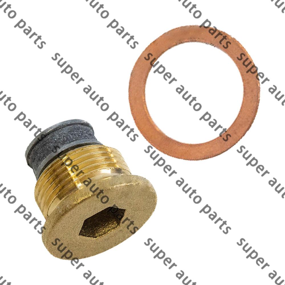 For Maserati Quattroporte GT GC Ghibli Levante Oil Drain Plug & Gasket OEM 10261860 104280