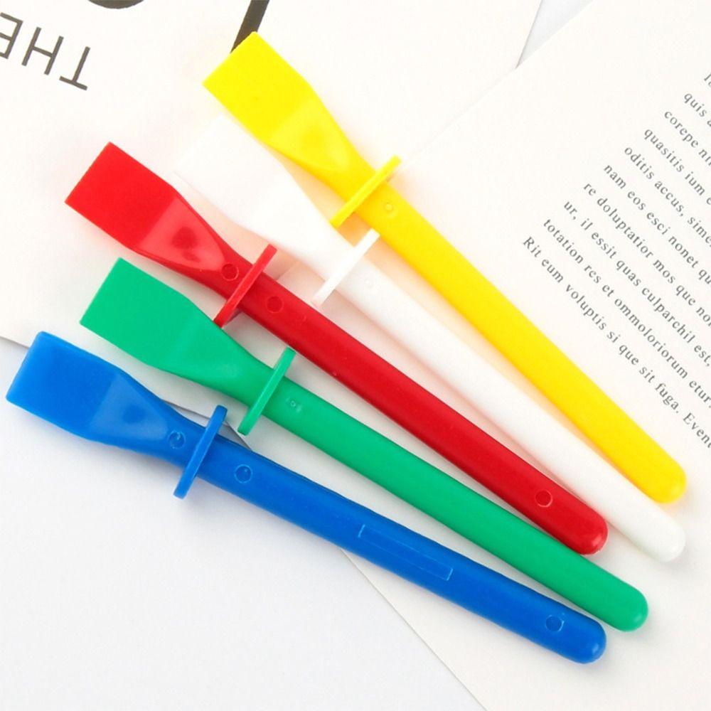 Hand Tools Leather Gluing Tool PP Adhesive Scraper Practical Glue Application Tools Leather