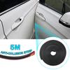 5M Car Universal Door Anti Collision Strip Trim Edge Scratch Protector Strip Sealing Guard Styling Decor Self-Adhesive Strips