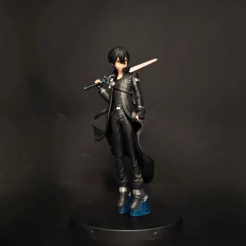 Sword Art Online Kirigaya Kazuto Standing Figure, Pvc Action Statue, Exquisite Collectible Figurine, Perfect Anime Gift In Stock