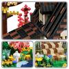 Lego Лесной Деревянный Дом Образовательные Строительные Блоки для Детей - Вилла для Мальчиков Архитектурный Подарок