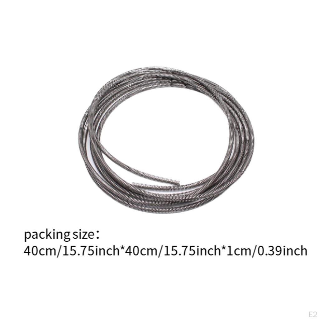 16 футов тормозной магистрали протектор замена гравийной защиты пружина нержавеющая сталь для 3/8" трубы простой