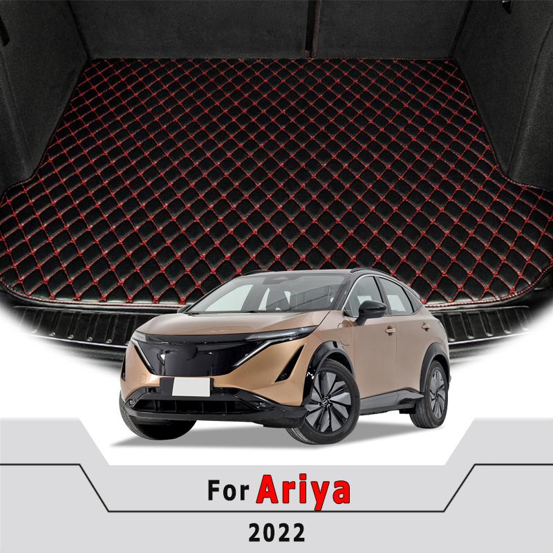Коврики в багажник для Nissan Для Ariya Детали Вкладыш для груза Ковры Автоаксессуары для интерьера Водонепроницаемые Товары Автомобили
