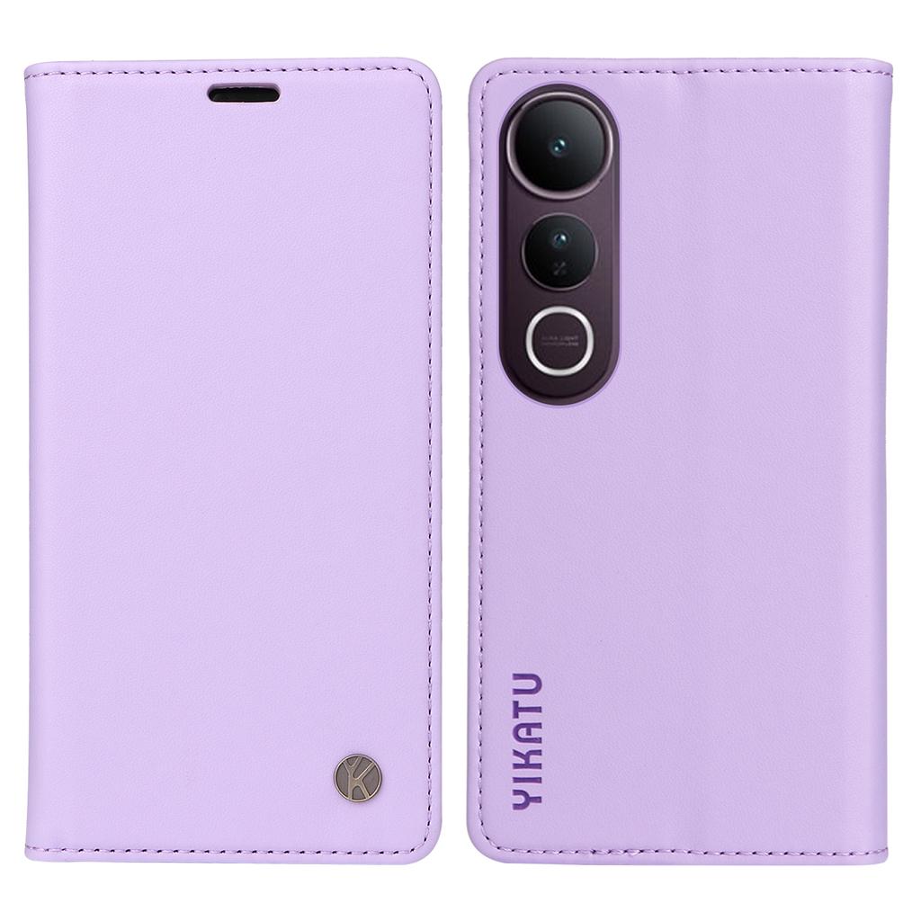 Для vivo V50 Lite 5G Чехлы для телефонов YIKATU Магнитная застежка PU кожа Мобильная обложка