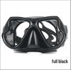 Large Frame Myopia Diving Mask with Tempered Glass and Liquid Silicone