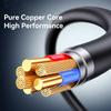 USAMS SJ780 U94 1m PD 60W Fast Charging Cable Type-C to Type-C Data Transfer Cord for Smartphone/Laptop/Tablet