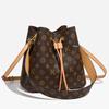 Trendy Women's Monogram Bucket Bag - Summer 2025 Crossbody & Shoulder Handbag with Large Capacity