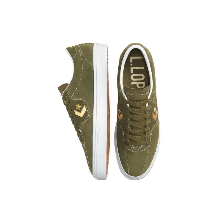 Converse Low Louie Lopez Pro 'Темный мох' 168669C