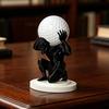 3D-печатный стенд для демонстрации мячей для гольфа Одиночный держатель для мяча для гольфа Стенд для мячей Myth Man для стола Полки для книг Книжный шкаф Полка Камин Декор