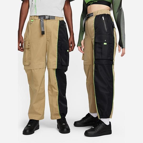 Nike Мужские брюки-карго X Feng Chen Wang Pro Convertible 'Khaki Black' Азиатский размер S DV4005-255