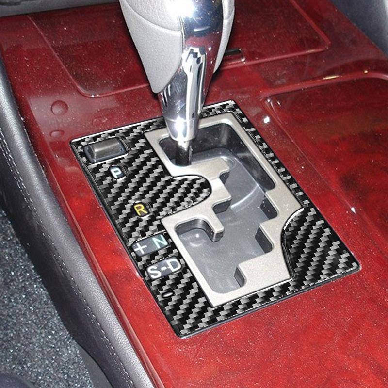 Для LEXUS GS 06-11 из настоящего углеродного волокна, панель управления подъемником окна, костюм для салона автомобиля