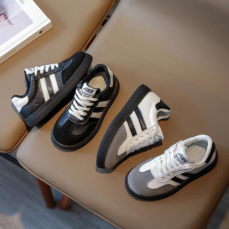 Детские ретро-спортивные кроссовки - Мягкая подошва, для бега и скейтборда, для мальчиков и девочек, Коллекция Осень 2026