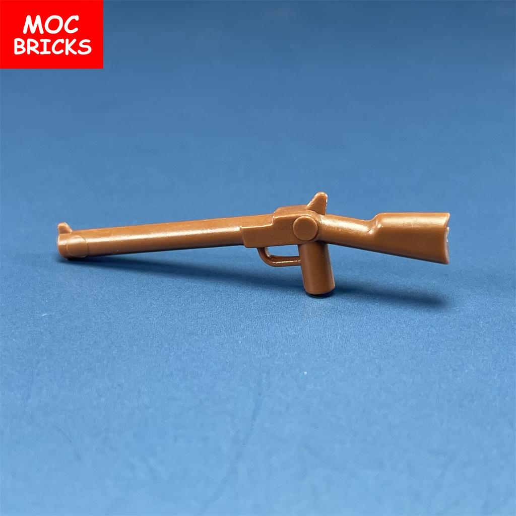 10 шт./лот MOC Кирпичи Оружие Пиратский Мушкет с Кремнем Имперский 2561 Образовательные Строительные Блоки DIY Игрушки для детей Рождественские подарки