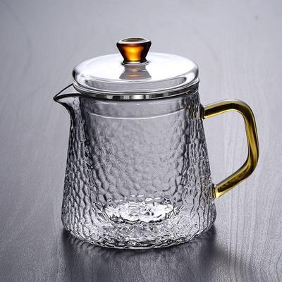 Жаростойкий чайник из кованого стекла для чая кунг-фу