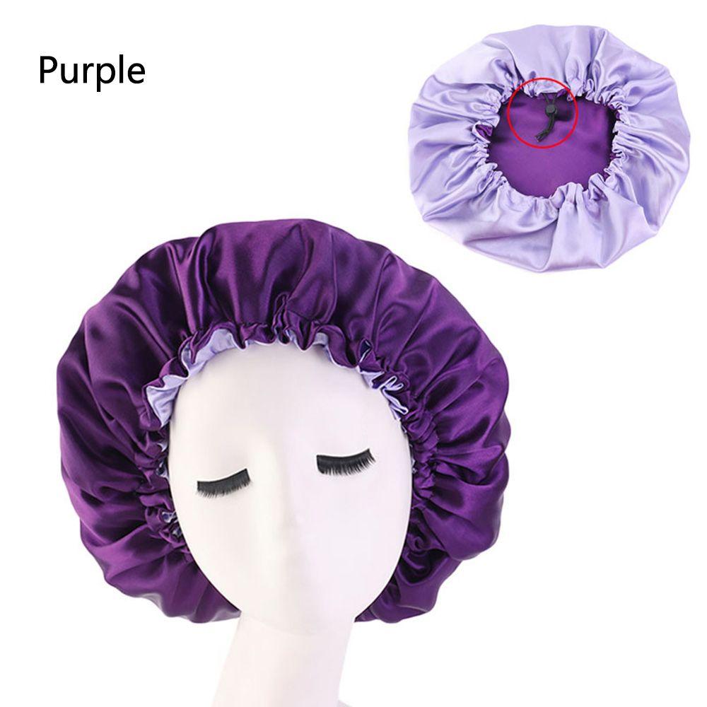 Hair Loss Cover Hair Styling Accessories Night Sleep Hat Chemo Caps Satin Bonnet Head Wrap Hats