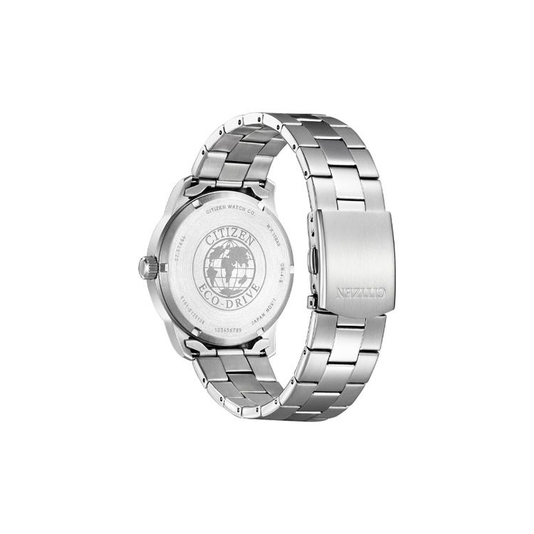 Citizen Мужские часы Eco-Drive с календарем и днем недели, минималистичные, повседневные, белые BM8550-81A