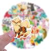 50 Pokemon Doodle Stickers Luggage Refrigerator Helmet Mobile Phone Kettle DIY Decorative Stickers