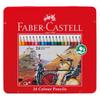 Colored 27191102 Faber-Castell Pencils, 24-Color Set,