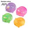 Stress Sugar Ball 1/2/3Pcs Mini Cat Squeeze Toy Relief Clear Glitter Kitten TPR Sensory Decompression Fidget Party Favors