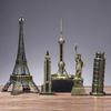High-End Metal Landmark Building Model for Office & Living Room Decoration