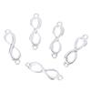 20Pcs Charms Link Infinity Symbol Connection Silver Color Pendants Diy Making