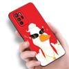 Новый забавный черный силиконовый чехол для телефона Duck Goose для Xiaomi Redmi Note 10 11 11S 12 13 4G 8 9 11T Pro 5G Plus 8T 9S 10S 12S