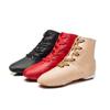 High-top Jazz Dance Shoes Dance Practice Shoes Soft Sole Adult Jazz Boots Ballet Dance Men and Women Modern Dance Shoes
