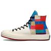 Chuck 70 High Chinese New Year - Patchwork Unisex Sneakers Cream Egret Chile-Red 170565C