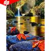 Diamond Embroidery Creek Landscape Diamond Painting DIY Full Round Cross Stitch