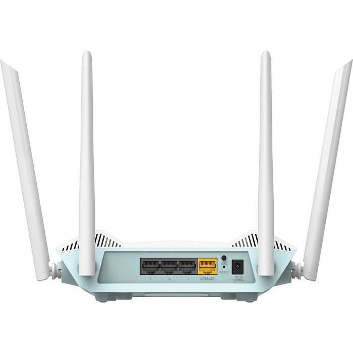 Routeur - D-Link - AX1500 - Wi-Fi 6 - Bi-bande (2,4 GHz / 5 GHz) - 4 ports Gigabit Ethernet