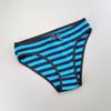 6PCS Women Cute Sexy Stripe Cotton Underwear Panties Bow Bikini Brief Lovely Girls Cotton Lingerie M/L/XL