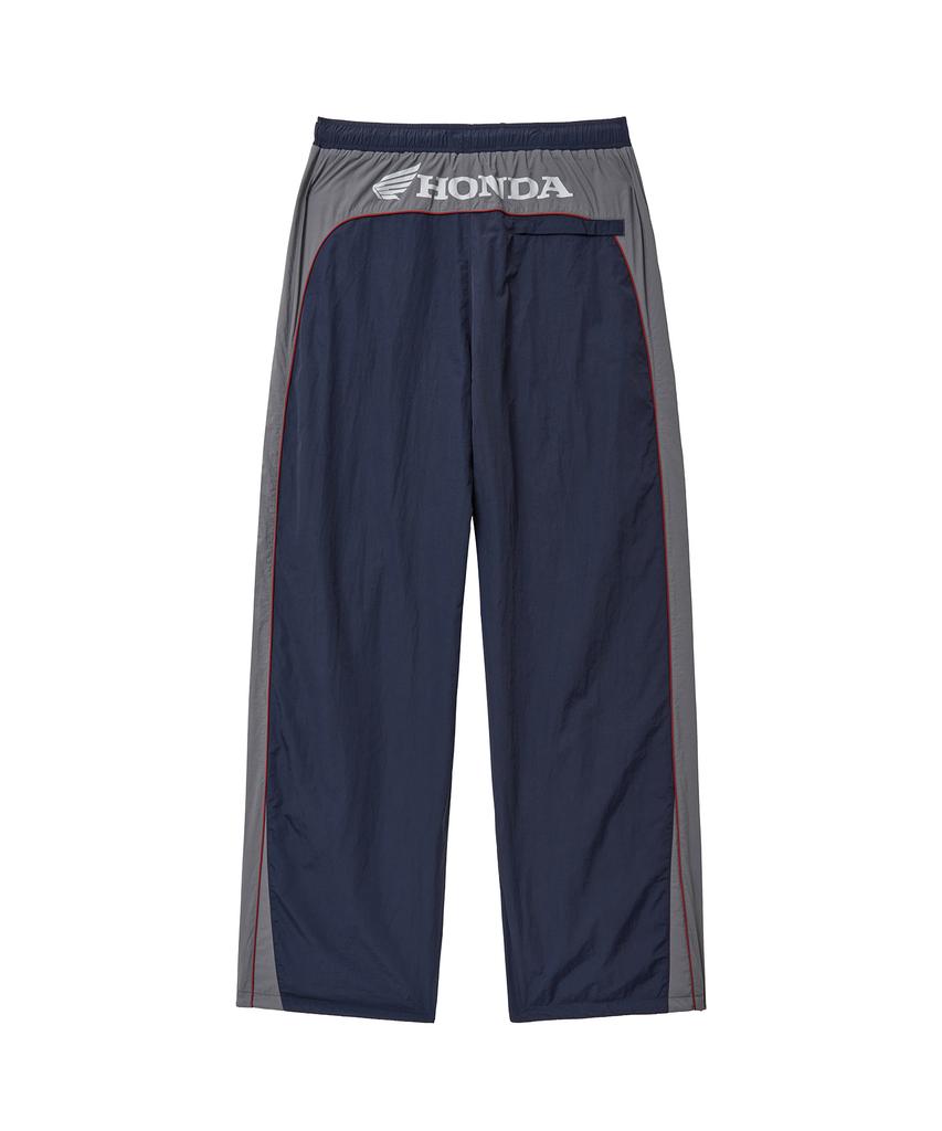 PHYPS MOTORCYCLE Nylon Multi Logo Pants Navy