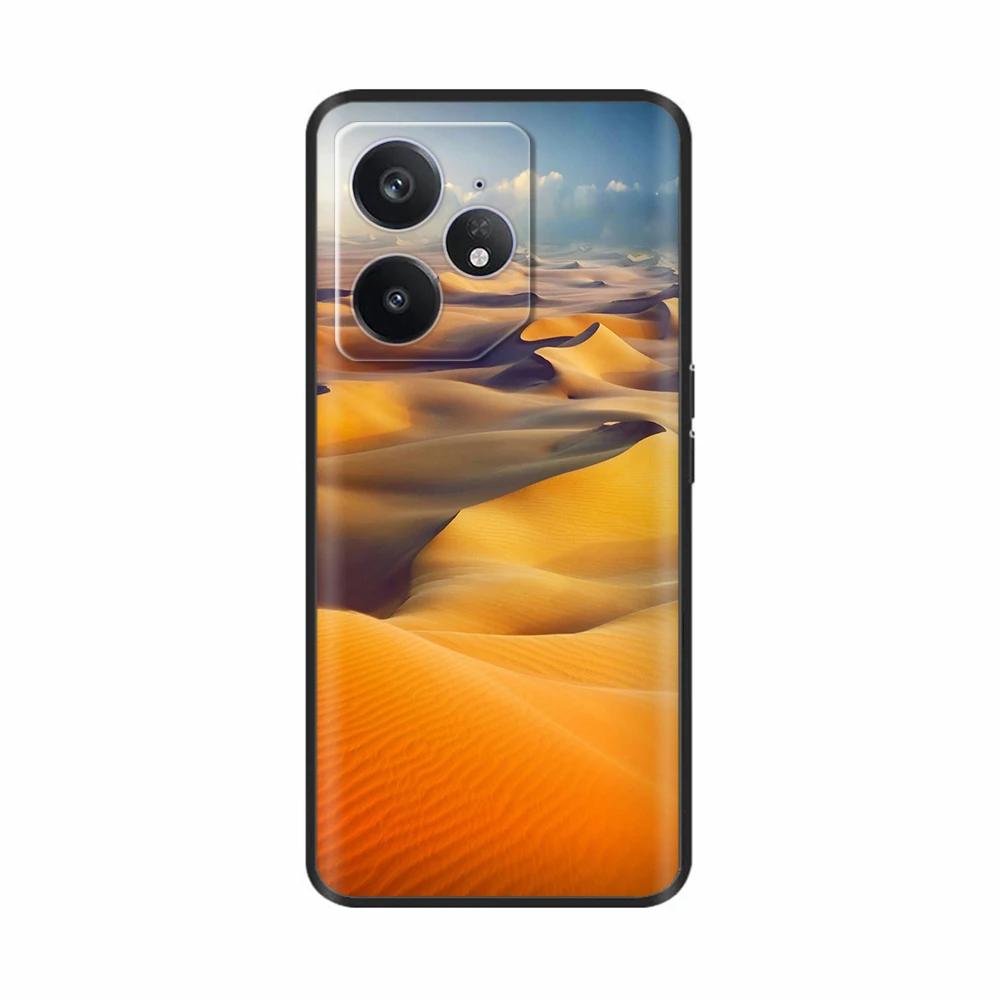Для Realme Neo 7 Чехол Цветок Птица Мягкий Силикон ТПУ Чехол для Телефона Funda Для Realme Neo7 Чехол Realmi Neo 7 Coque Сумки для Телефона Чехлы