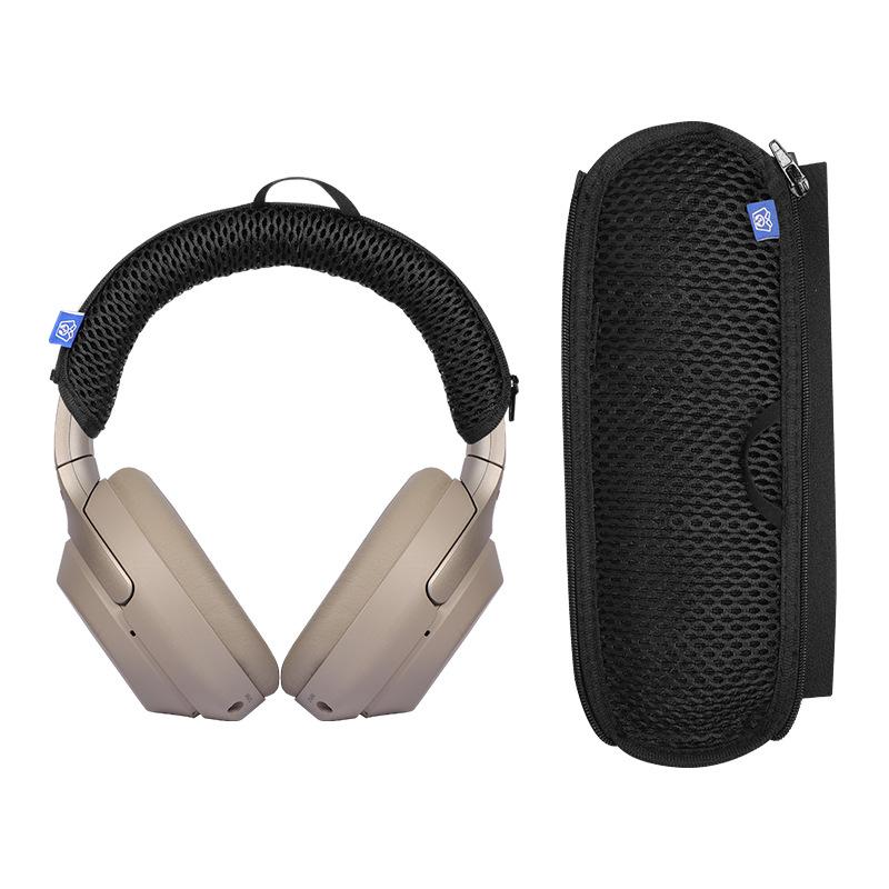 Сменные амбушюры для наушников Sony WH-1000XM4 Сетчатая пена с эффектом памяти Подушечки для ушей Высококачественные амбушюры гарнитуры Кожаный чехол