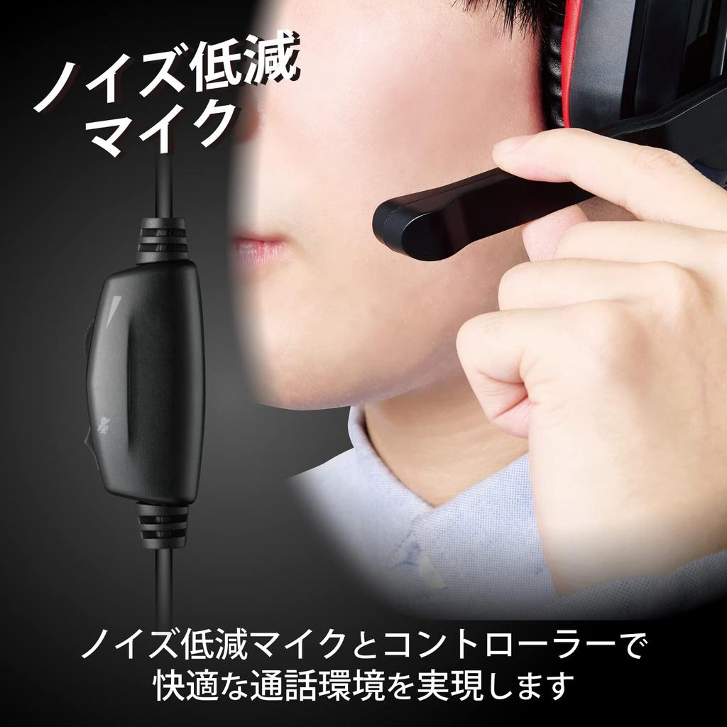 Elecom Игровая проводная гарнитура с аналоговым микшером 5 4 NINTENDO 4-контактная бинауральная накладная черная 3,5 мм [PS / / SWITCH] HS-GM04MSTBK