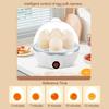 Многофункциональная мини-пароварка для яиц, электрическая пароварка с одним касанием для яиц/кукурузы/сладкого картофеля/молока, быстрая готовка завтрака, кухонная техника, удобная для детей