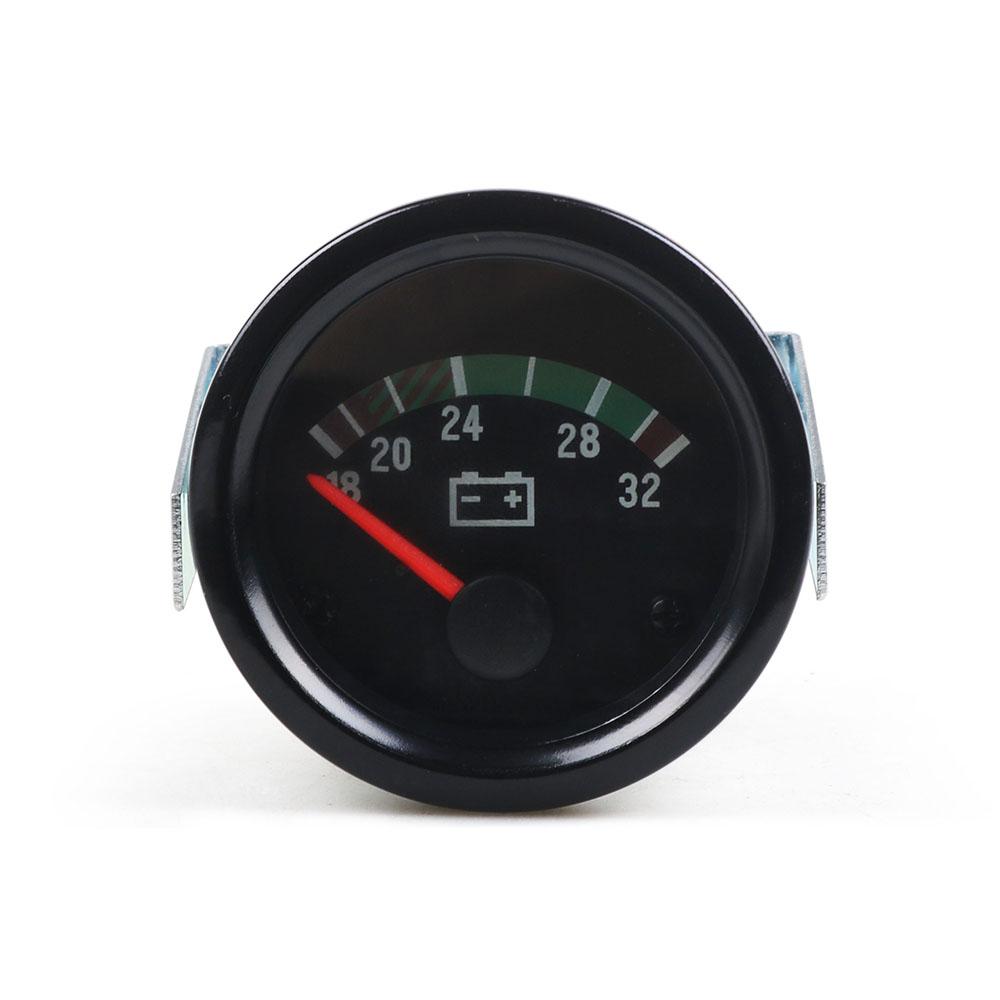 2 "52 мм автомобильный вольтметр 8-16 В/18-32 В указатель 12 В/24 В вольтметр вольтметр желтый свет автомобильный счетчик