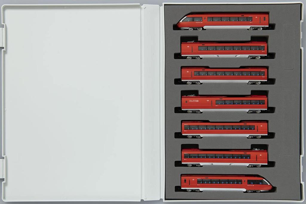 TOMYTEC TOMIX N Gauge Odakyu Romance Car 70000 Type GSE 2nd Formation Set 98744 Модель железнодорожной модели поезда