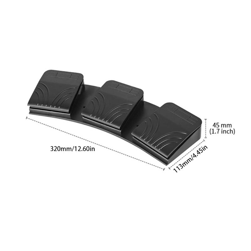3-кнопочная USB-педаль с программируемыми клавишами, действия мыши для игр, управление заводским оборудованием