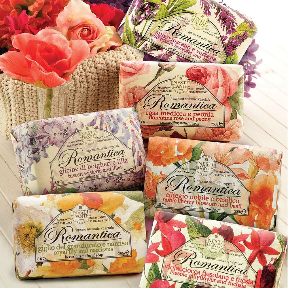 Nesti Dante Итальянское роскошное мыло Il Frutto Dei Coli Firenze Philosophy Romantica 250г