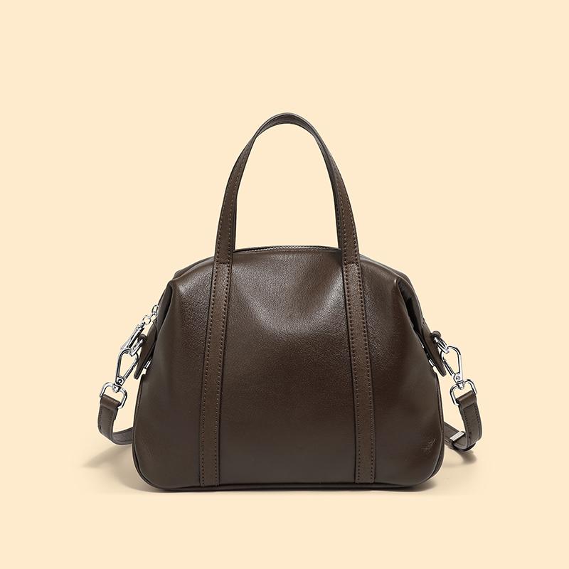 Сумки-подушки из натуральной кожи для женщин, модные дизайнерские кошельки через плечо, женские сумки-тоуты Boston Tote