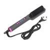 Hair Straightener Brush 3D Teeth Multi Temp Modes PTC Uniform Heating Negative Ion Auto Off Straightening Comb