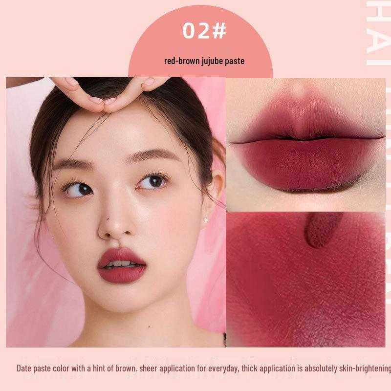 Бархатное облако блеск для губ: Матовая, Стойкая, Устойчивая к размазыванию помада и блеск