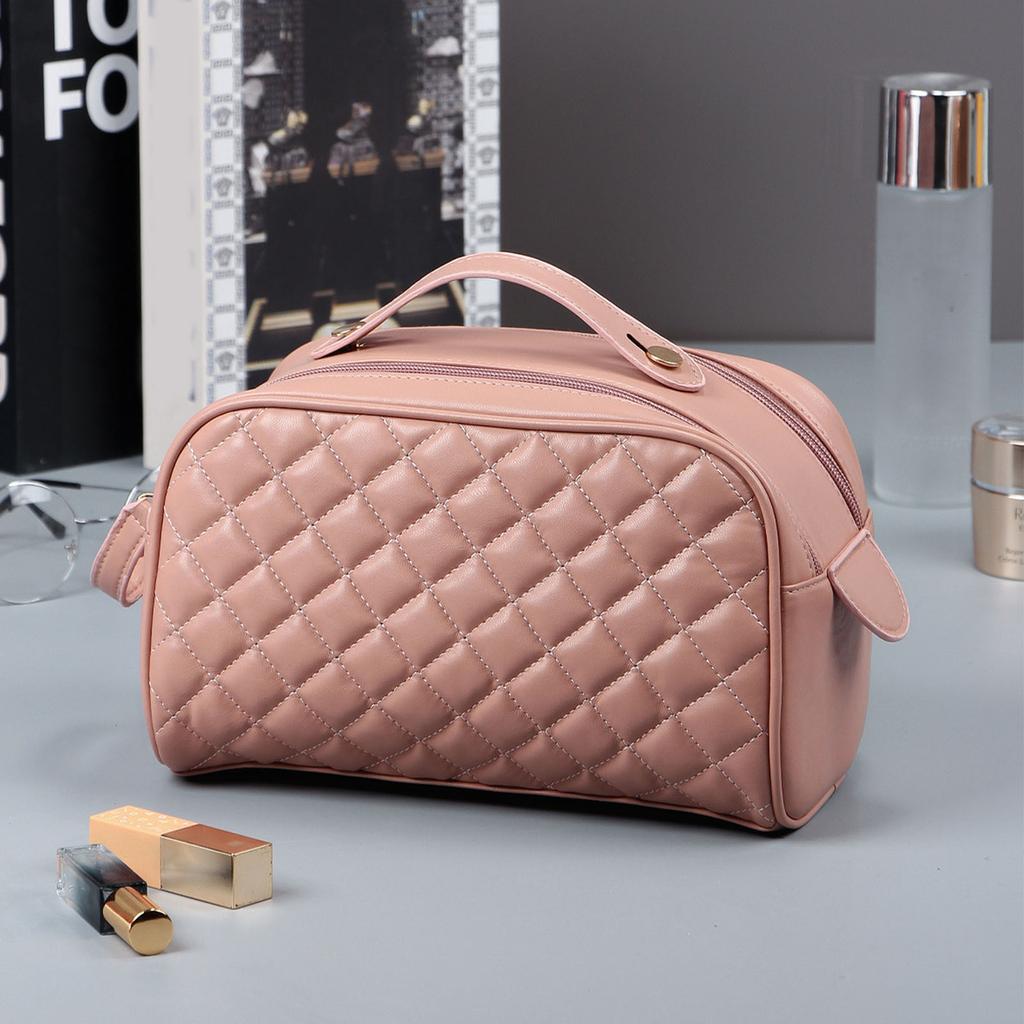 Большая вместимость дорожных косметичек, переносные косметички из искусственной кожи, многофункциональная сумка для хранения для женщин и девочек