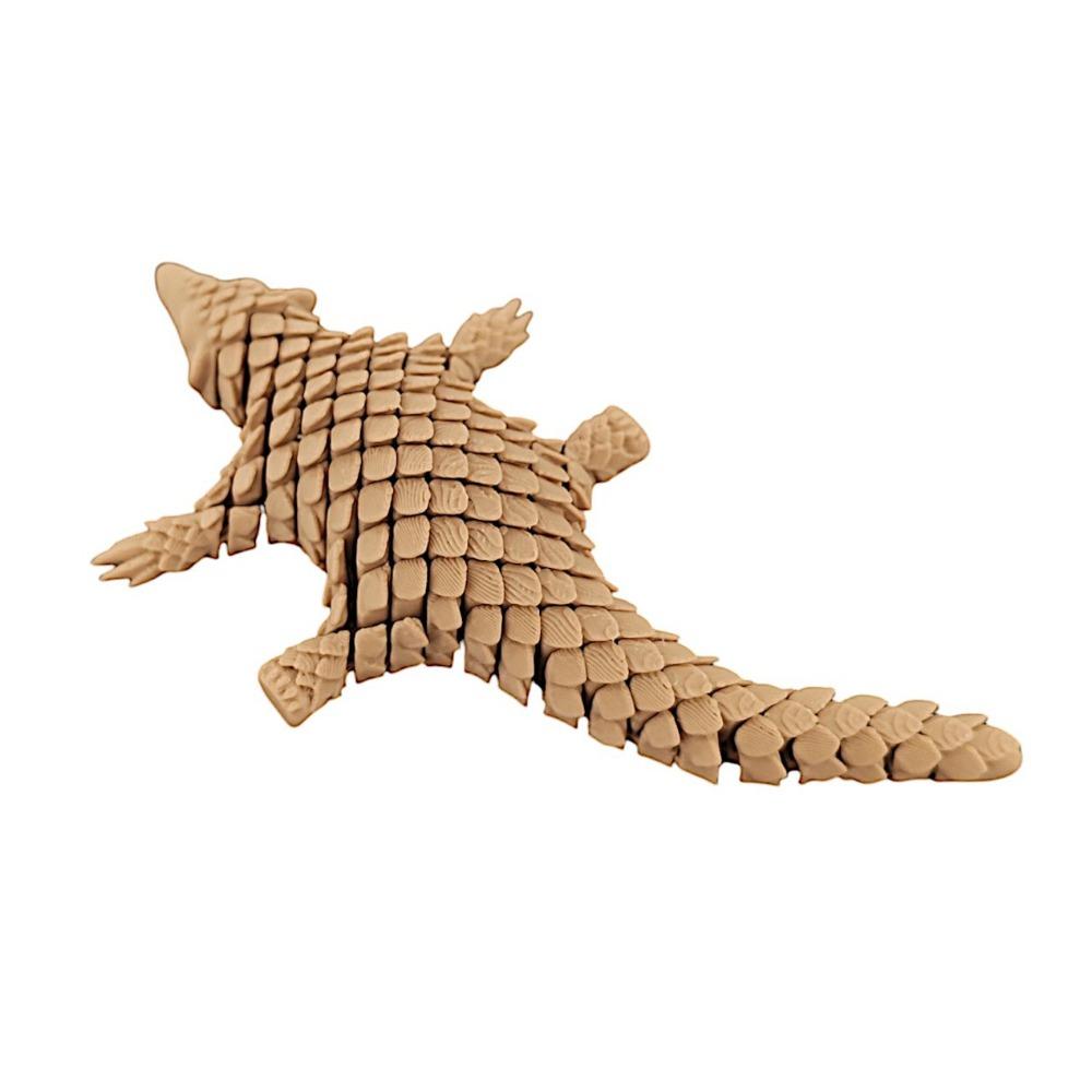 Realistic 3D Printed Pangolin Cartoon 3D Printed Pangolin Model Pangolin Ornament  Birthday Gift