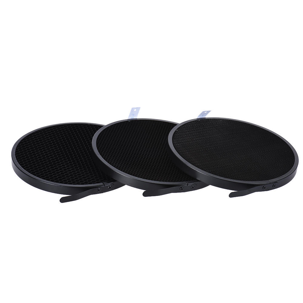 7 180mm Elinchrom Mount Standard Reflector Diffuser Shade Lamp Shade with 10 Degrees 30 Degrees 50 Degrees