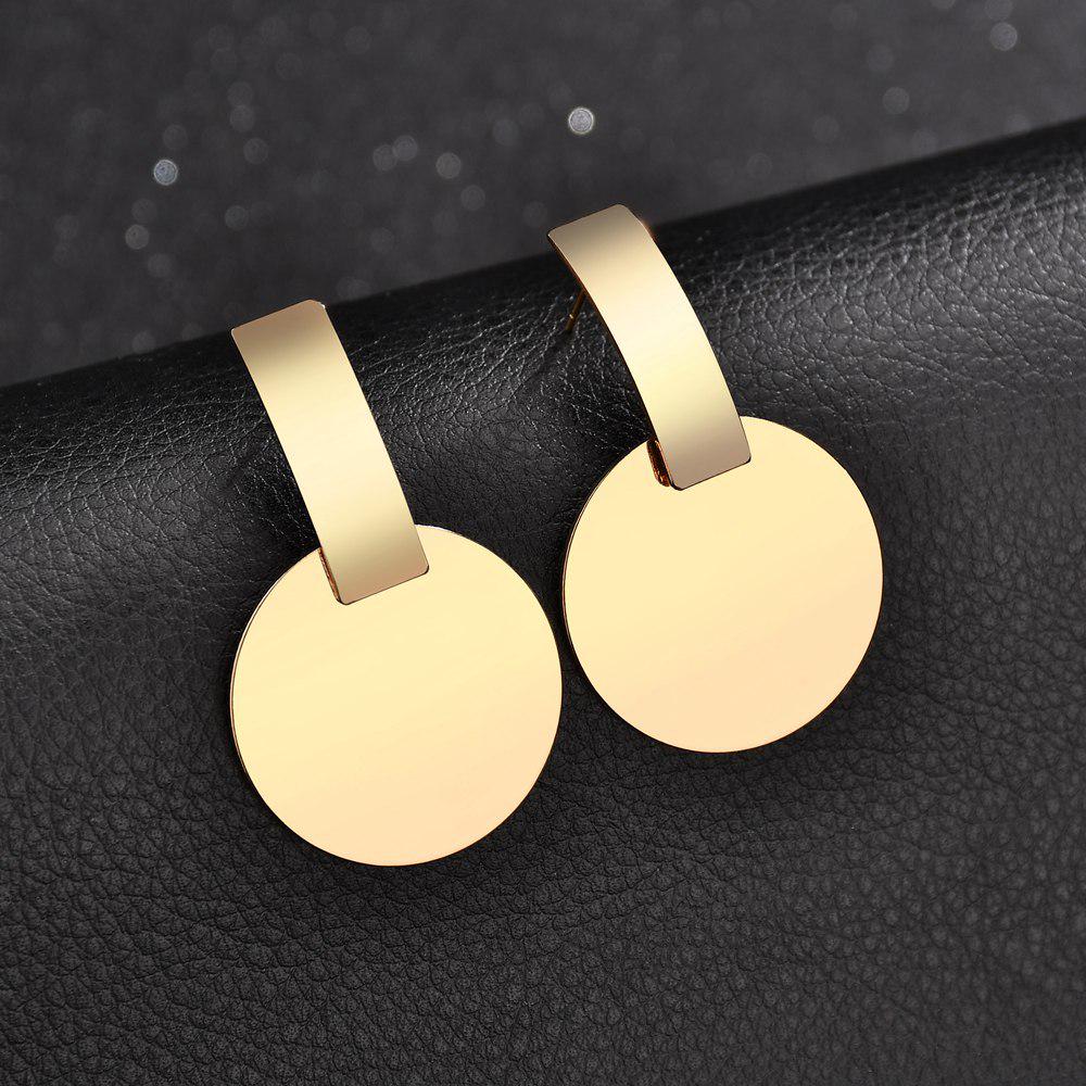 Серьги геометрической формы